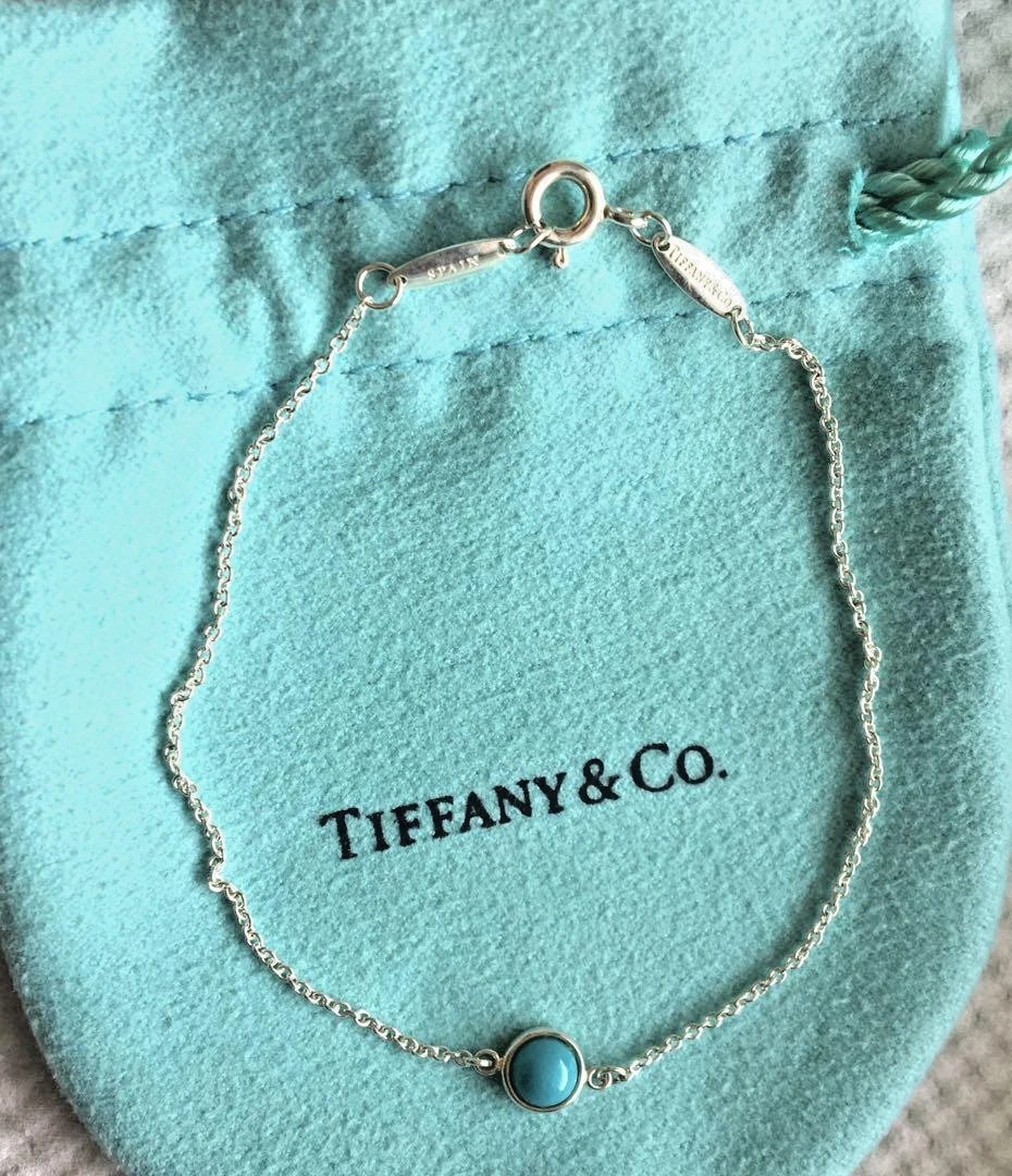 Tiffany color by hotsell the yard bracelet
