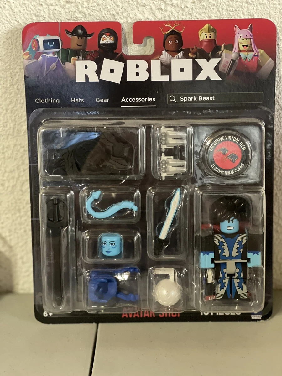 Roblox Avatar Shop Series Collection - Spark Beast Figure Pack [Includes  Exclusive Virtual Item] 