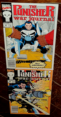 Punisher War Journal #41 & #42, (1992, Marvel): Armageddon Express