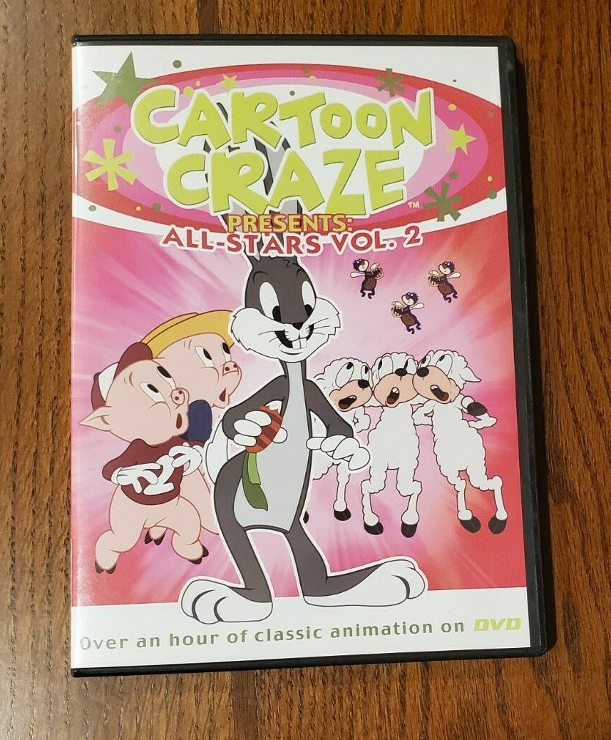 Cartoon Craze Presents All Stars Volume 2 DVD Movie classic