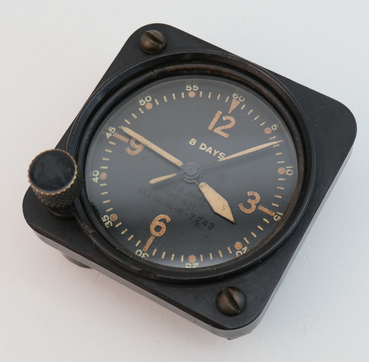 Wittnauer by Longines　時計 WWII Longines Wittnauer Double Barrel 8 Day Military Pilots