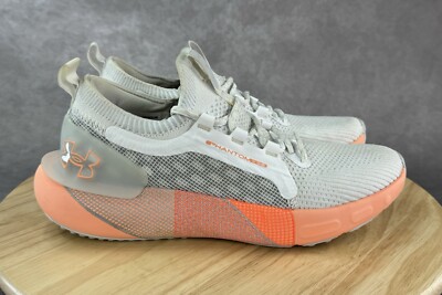 Under Armour Womens Hovr Phantom 3 SE 3026584 White Running Shoes Sneaker Sz 10