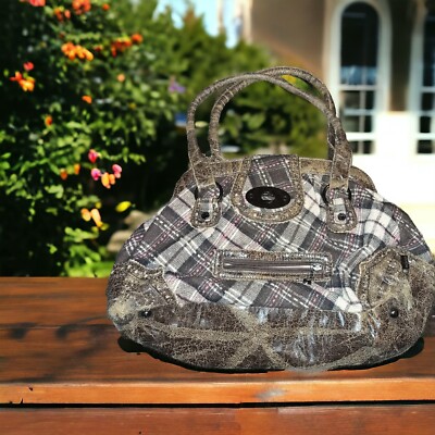 Sac À Main Vintage Lollipops Marron Style Rétro Chic