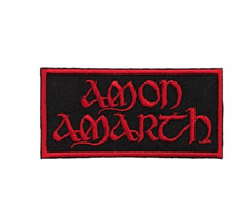 Amon Amarth Patch Swedish Melodic Death Metal Viking Metal Band Logo