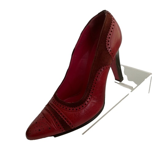 Ungaro Fuchsia Women s Pointy Toe Heels - Size 38 5 EU