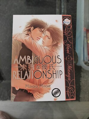 Ambiguous Relationship (Yaoi Manga) By Masara Minase BL - June Manga - OOP Rare