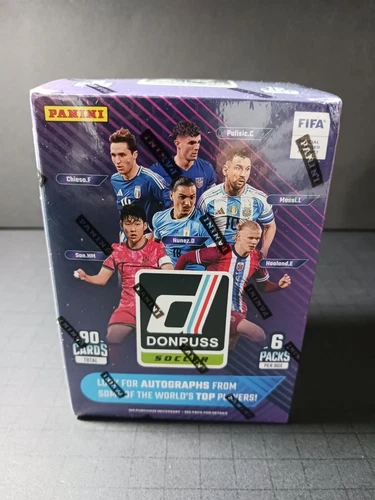 2024-25 Panini Donruss Soccer Trading Card Factory Sealed Blaster Box