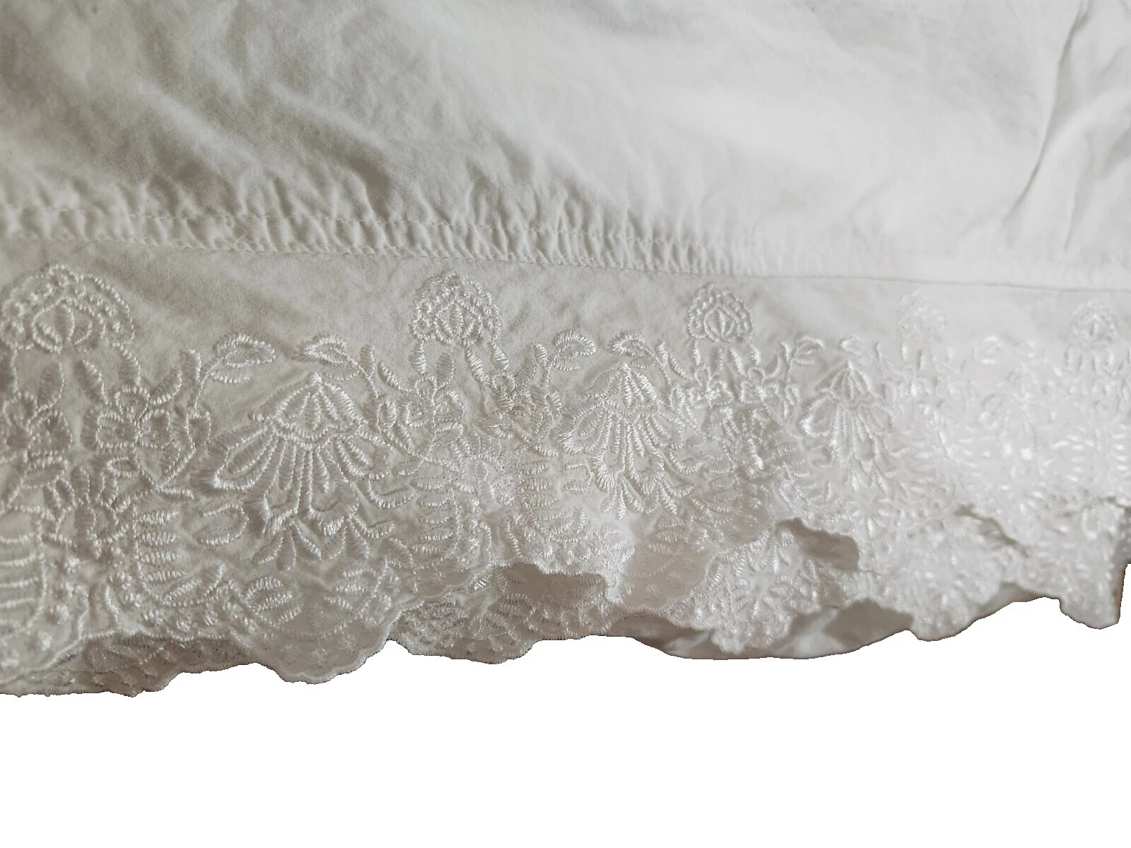 Shabby Chic Flat Sheet Bed Sheets