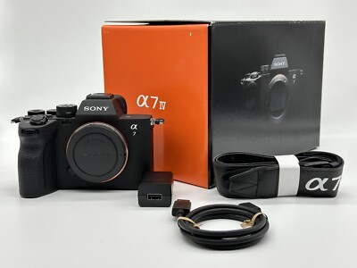 Sony a7 IV FullFrame Mirrorless Alpha Interchangeable Lens Camera ILCE-7M4B Body
