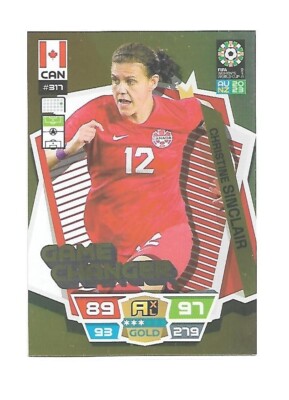 2022-23 FIFA WWC Game Changer - Gold - Christine Sinclair - Canada #317