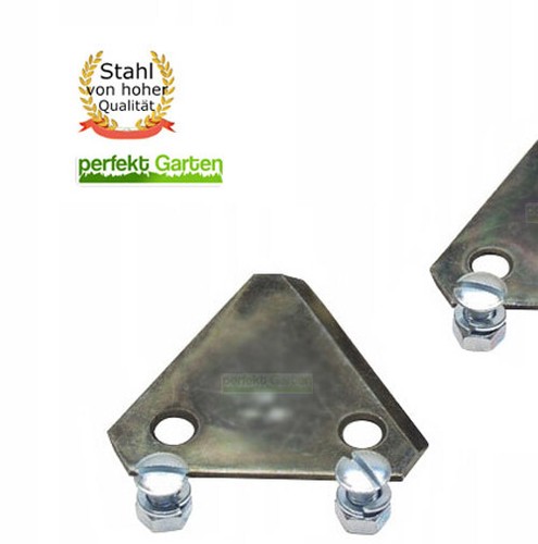 2X 7,5 CM Rasenmäher Klingen für Brill Hattrick 32 36 E EC ED EH ES EH