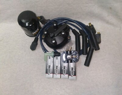 #ad Tune Up Kit for GENERAC 1.5L Spark Plug Wires Plugs Cap Rotor PCV Oil Filter $146.22