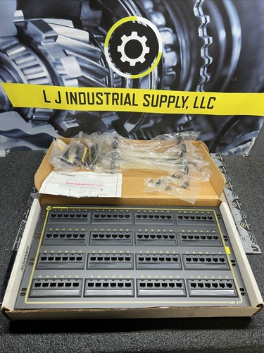 NEW! ORTRONICS OR-851000354 96-Port Cat-5 Patch Panel_RJ45/T568A_*WARRANTY! - Picture 1 of 10