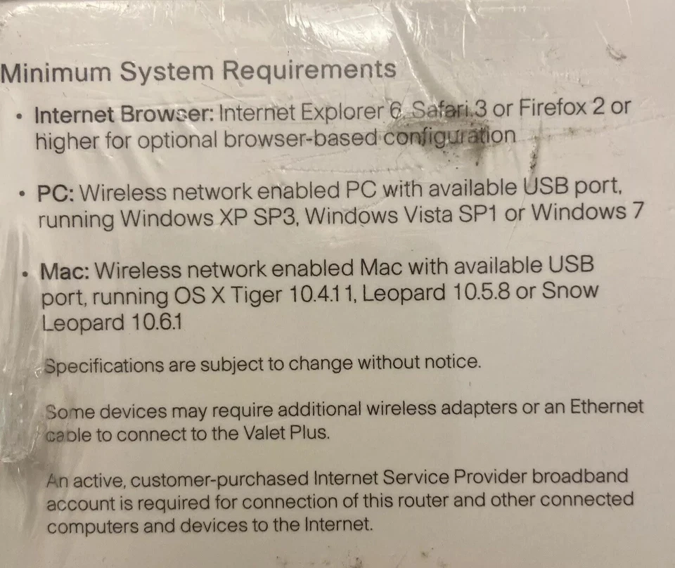 CISCO Valet Plus M20 Wireless N Router WiFi 802.11n 802.11g - Sealed   - Image 3 of 4