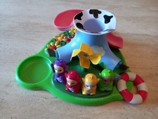 RARE!***TOMY TELETUBBIES FLOATING BATH ISLAND PLAYSET COMPLETE***TINKY/PO/LA/DIP