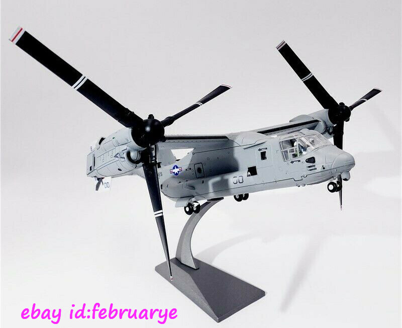 Wltk 1/72 Us Marine Corps V22 Osprey Tiltrotor Aircraft Diecast