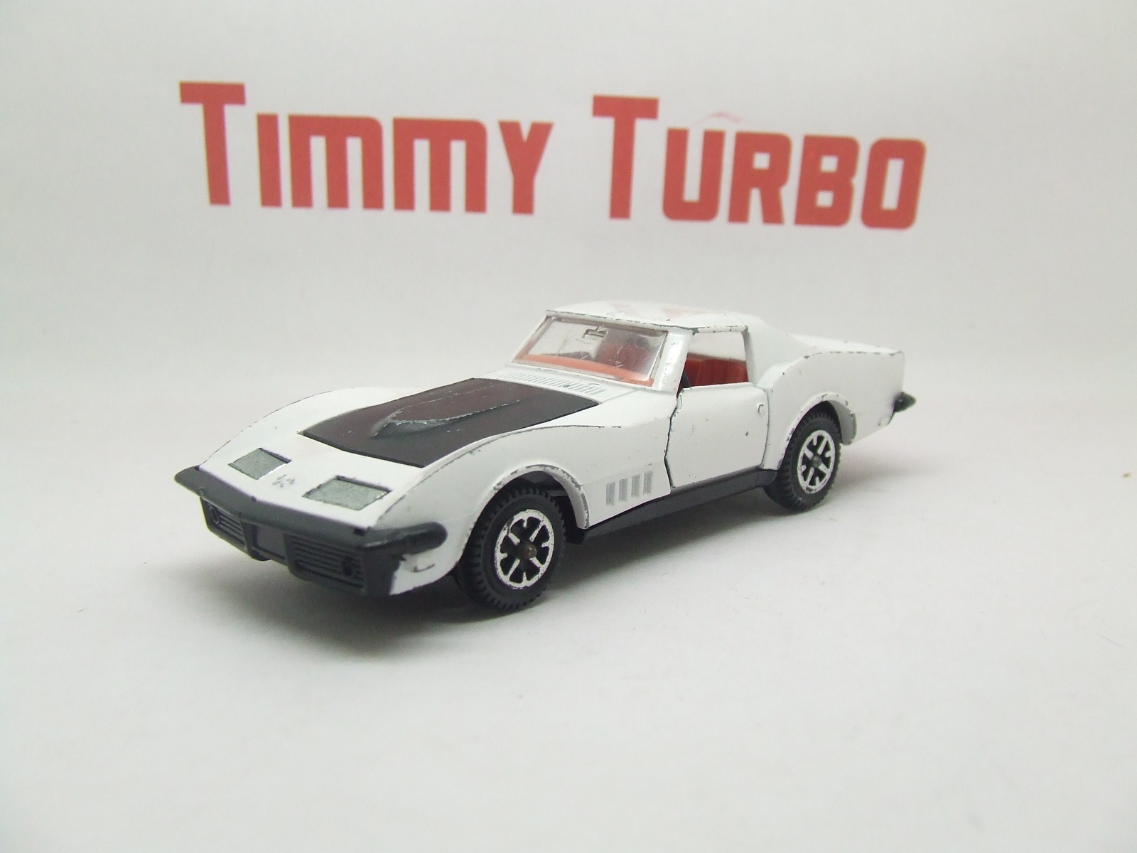 Dinky Toys221 Corvette Stingray 1969年EOL 1969 Corvette Stingray ZL1 Red Diecast Model Car | Jada Toys