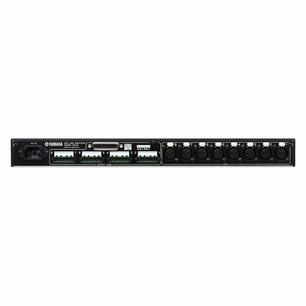 ヤマハ MLA8 8ch マイクプリアンプ　MIC LINE AMPLIFIER ヤマハ | MLA8 - インターフェース - 概要