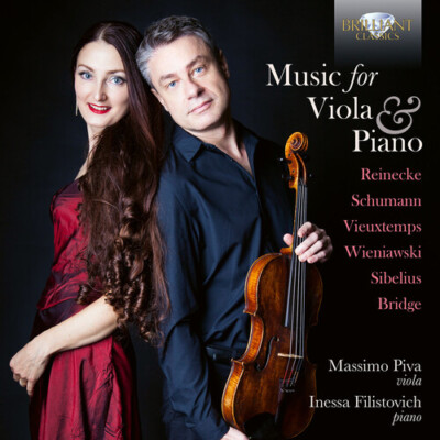 MASSIMO PIVA / INESSA FILISTOVICH MUSIC FOR VIOLA & PIANO NEW CD
