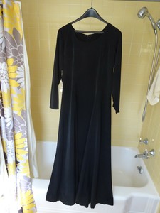 ebay long black dress