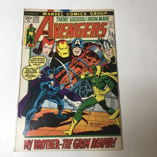 Avengers #102 - Grim Reaper Appearance Marvel, 1972 - Picture 1 of 11