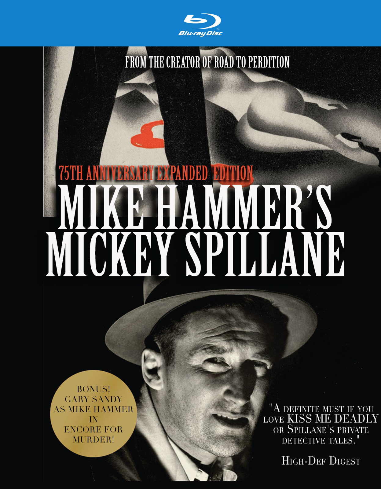 MIKE HAMMER'S MICKEY SPILLANE: 75TH ANNIVERSARY EXPANDED EDITION [BLU-RAY]