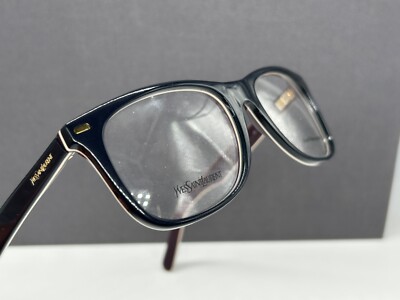 Yves Saint Laurent Brille Damen Schwarz rot  eckig YSL 2253 NP:230 