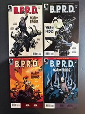 B.P.R.D. WAR ON FROGS #1-4 COMPLETE SET DARK HORSE COMICS 2008 VF+/NM- MIGNOLA