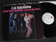 La Bionda-I got your Number 12 inch Maxi LP-1979 Germany-Ariola Records-600 167