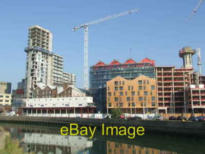 Foto 6x4 Ipswich Dockland Aufsteigen in den Docks von Ipswich Suffolk. c2008