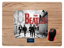 THE BEATLES DESIGN MOUSE PAD MAT NON-SLIP HOME OFFICE GIFT D2