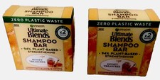 Image of GARNIER Ultimate Blends Shampoo Bar/2x60g/Strengthening/Honey/Damaged Hair/Vegan