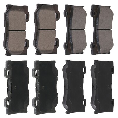 For Infiniti Q70L 2015 2016 2017 Performance Front and Rear Brake Ceramic Pads