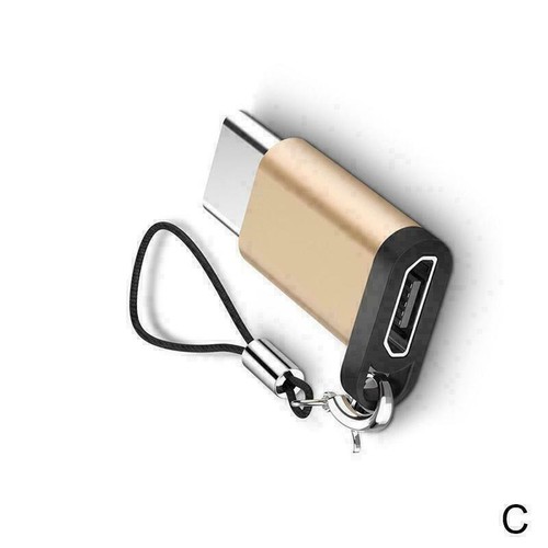 USB Type C Adapter USB C to Micro USB Converter-Connector-W F9X1 Keychai New~ - Photo 10 sur 10