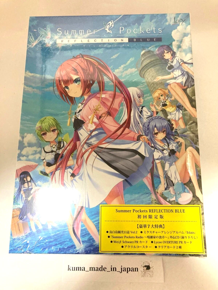Summer Pockets REFLECTION BLUE First Limited edition Bishoujo PC Windows Game | eBay