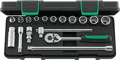 Stahlwille SOCKET SET 3/8'' 96025204 Set with  17 Psc. 45A/12/5 KN