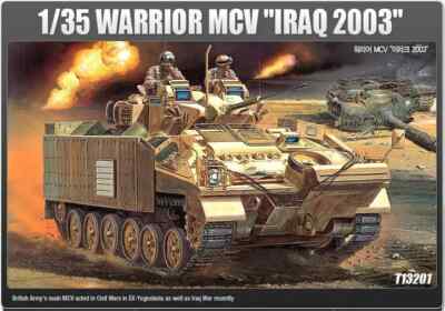 Academy #13201 1/35 Warrior MCV ''Iraq 2003'' Plastic Model Kit - Modern Armored