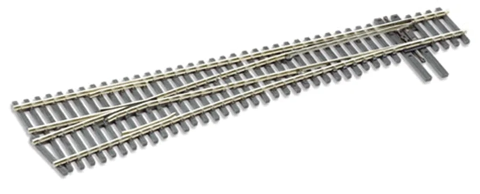 Peco SL8382 HO Gauge Code 83 No 8 L/H Insulfrog Turnout