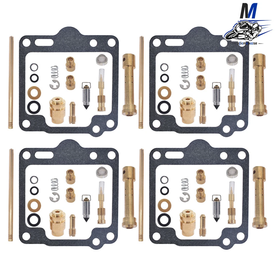 Kit de reconstrução de 4 carburadores adequado para Suzuki GS650E GS650G GS650GL 1981-1983 - Imagem 4 de 4