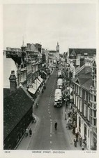Croydon Surrey England George Street OLD PHOTO