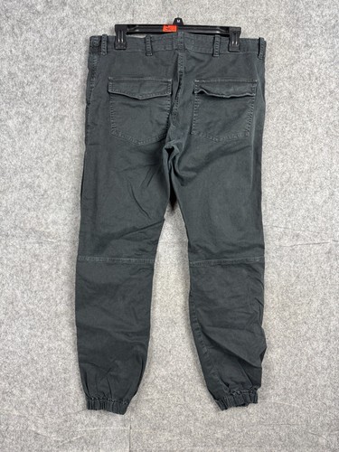Nili Lotan Military Pants Women's 10 Black French Military Zip Ankles ** - Picture 2 of 11