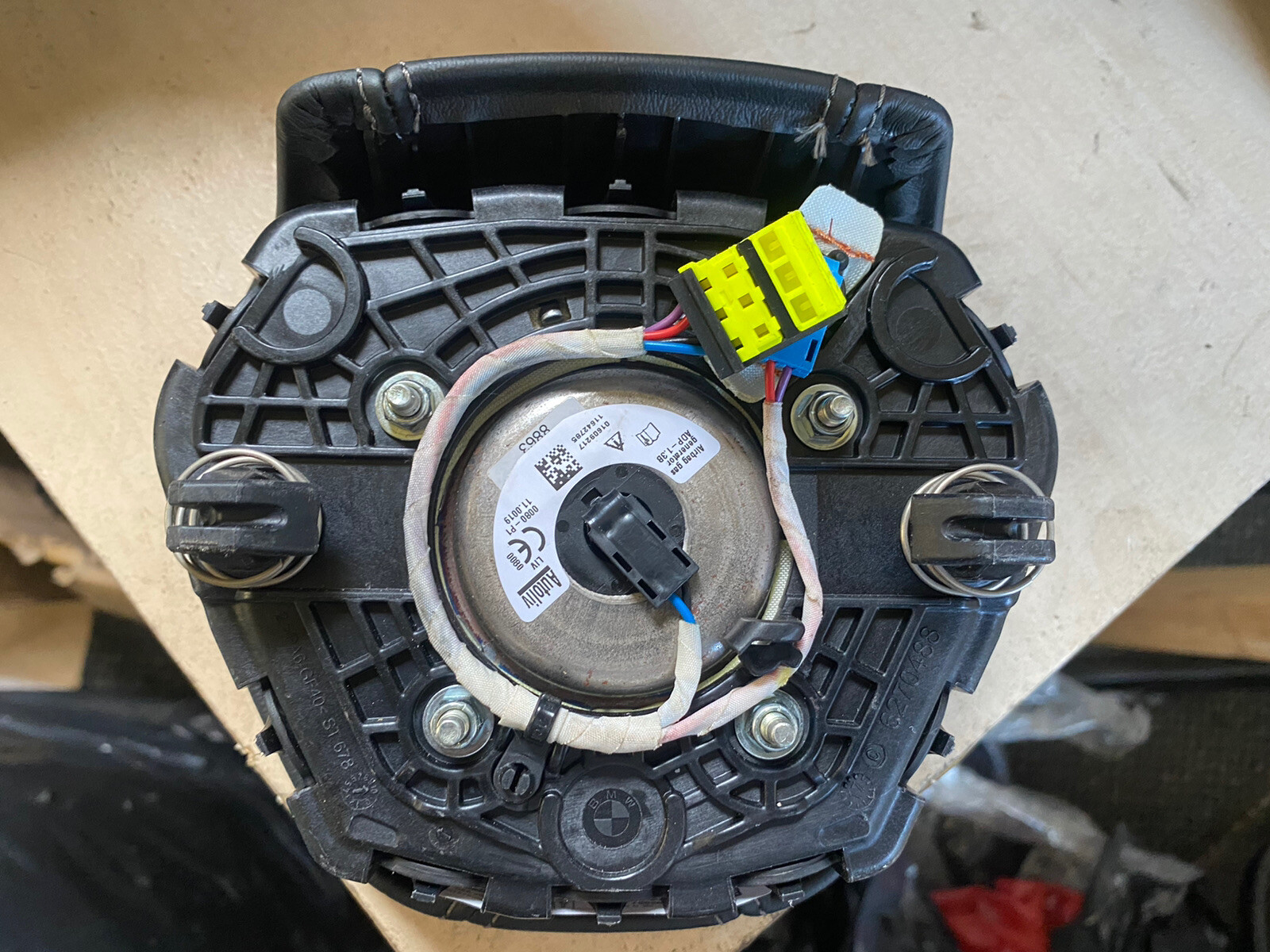 BMW G11 G12 Original Brown Steering Wheel Airbag Wiring 6270488 