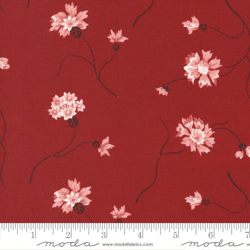 RED & WHITE GATHERINGS 3 Charm Packs Moda Fabric sew Primitive Quilting 49190PP - Image 3 of 4