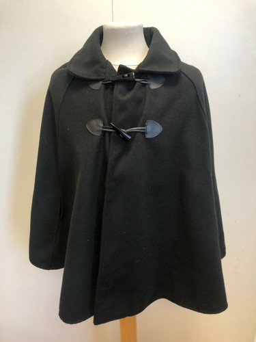 F321 WOMENS LUCA VANUCCI BLACK WOOL 
