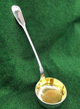 Augsburger Faden  Silber 800 J. C. Osthues M&uuml;nster Sch&ouml;pfkelle Suppenkelle 238g