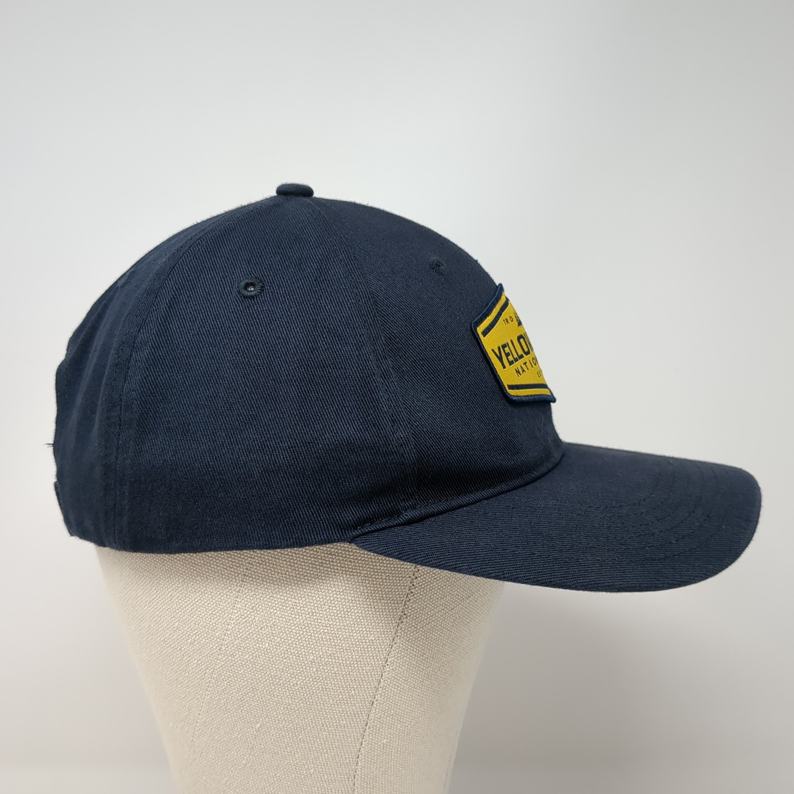 Yellowstone Patch Strapback Hat Blue One Size Adj… - image 5