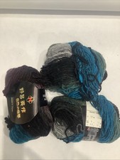 Noro Kureyon Yarn 100 Wool Multicolor Color 115 50g 100m Made in Japan -3 Balls