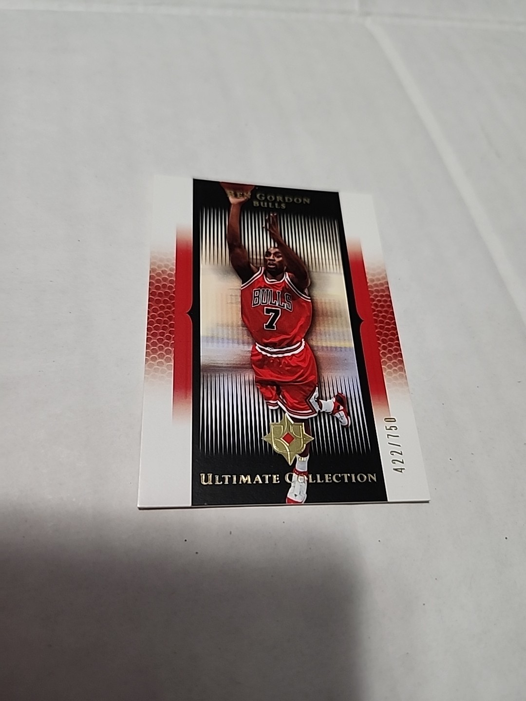 2005-06 Upper Deck Ultimate Collection Ben Gordon #17  /750 Chicago Bulls