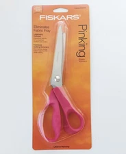 Fiskars 194450-1007 10" Pinking Shears (Assorted Colors)