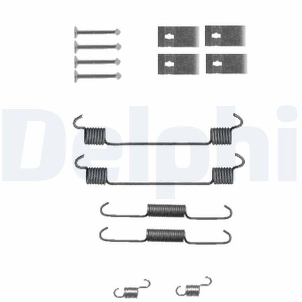 ZubehöRsatz Bremsbacken Delphi LY1340 FüR TD Vitara ET TA Suzuki 16V TA02 SE416-image